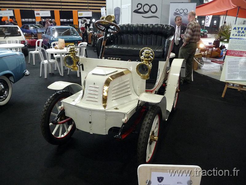 Epoquauto (37).JPG - 05/11/2010 - 69000 LYONƒPOQU'AUTO32�me Salon International Autos & Motos AnciennesPEUGEOT - SPIDER - TYPE 36 - 1901